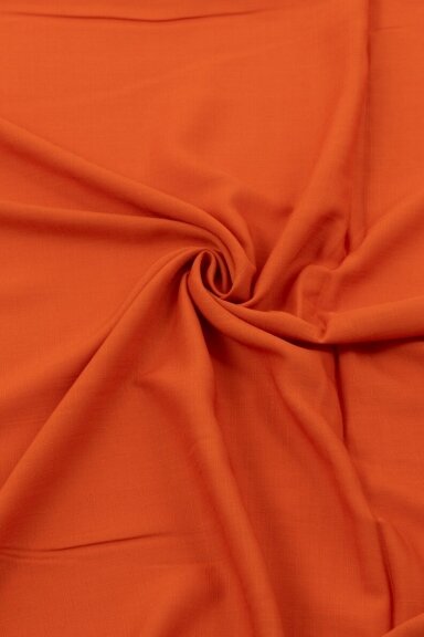 Oranžinė kolekcinė viskozė su linu Oranžinė kolekcinė viskozė su linu