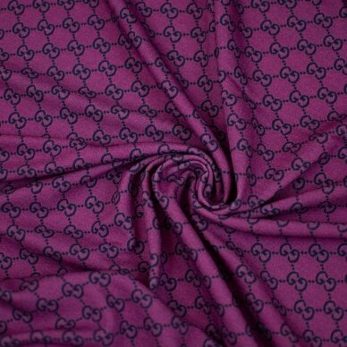 Violetinis viskozės trikotažas